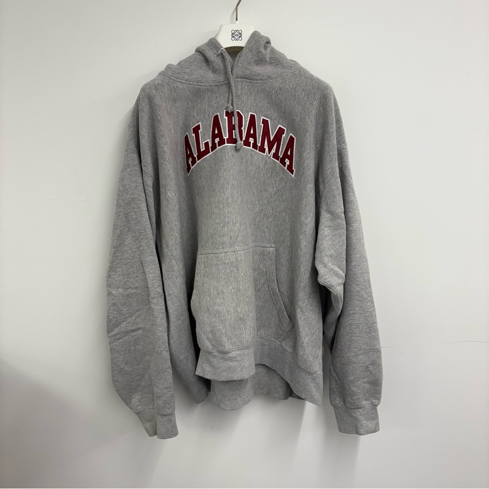 Alabama Crimson Tide Pro-Weave Hoodie Men’s 3X Gray Pullover Sweatshirt Stained